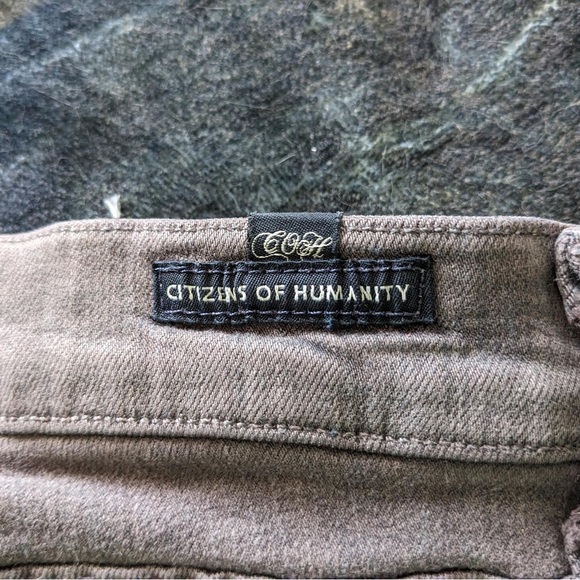 Citizens of humanity grey jeggings jean size 26 made in USA - Picture 3 of 5